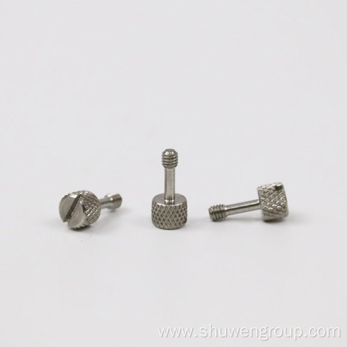 Stainless Steel SS304/316 Round Head Knurl Thumb Screws